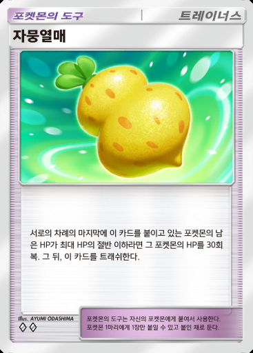 자뭉열매 #218 · 메가라이징 (B1)