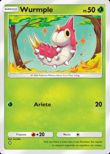 Wurmple #003 · Mega Ascensão (B1)