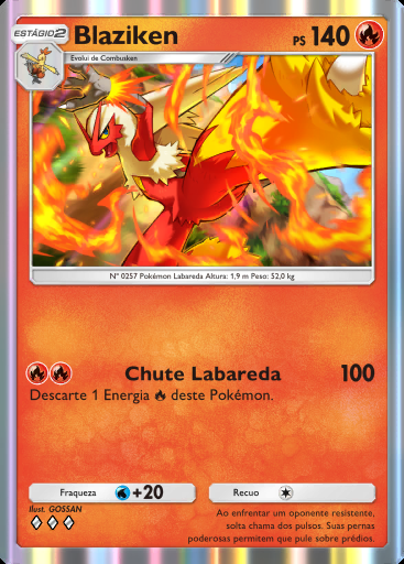 Blaziken #035 · Mega Ascensão (B1)