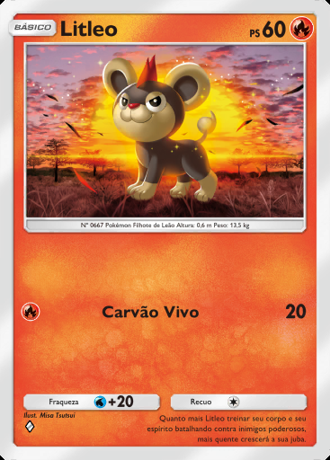 Litleo #045 · Mega Ascensão (B1)