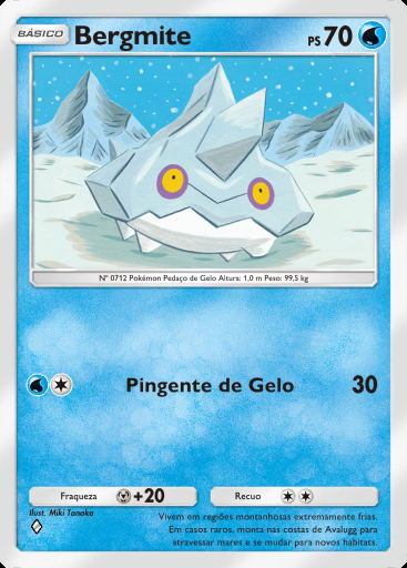 Bergmite #074 · Mega Ascensão (B1)