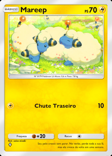Mareep #082 · Mega Ascensão (B1)