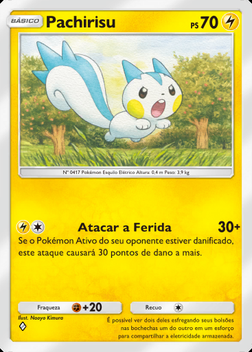 Pachirisu #089 · Mega Ascensão (B1)