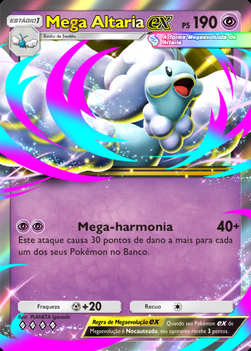 Mega Altaria ex #102 · Mega Ascensão (B1)