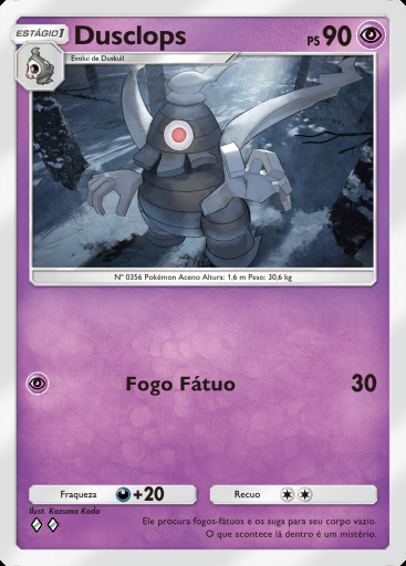 Dusclops #104 · Mega Ascensão (B1)