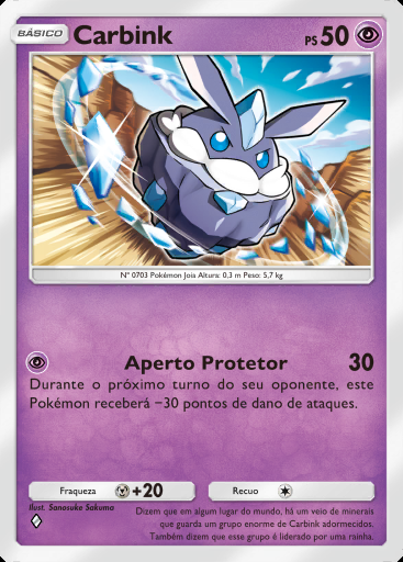 Carbink #119 · Mega Ascensão (B1)