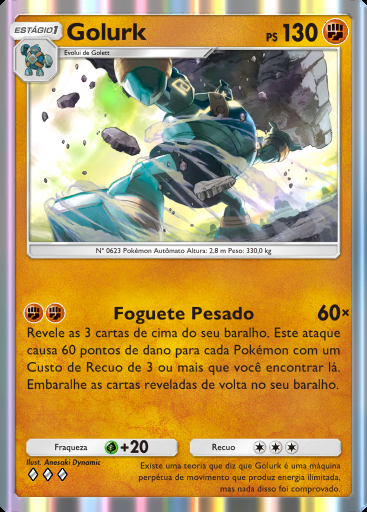 Golurk #136 · Mega Ascensão (B1)