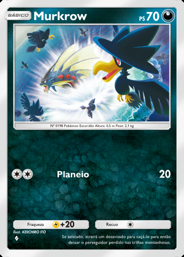 Murkrow #148 · Mega Ascensão (B1)