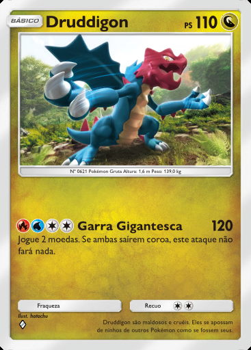Druddigon #176 · Mega Ascensão (B1)