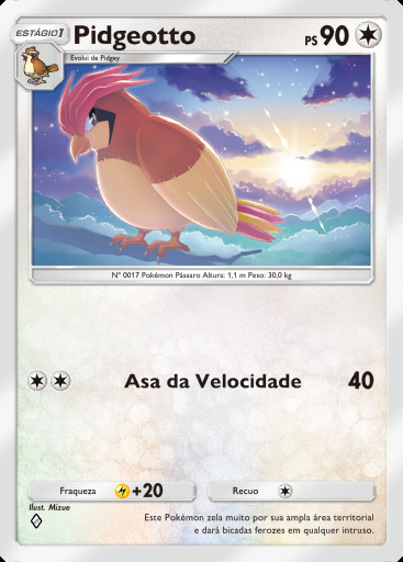 Pidgeotto #181 · Mega Ascensão (B1)