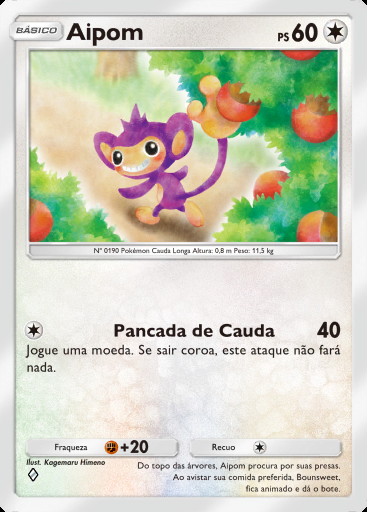 Aipom #185 · Mega Ascensão (B1)