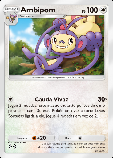 Ambipom #186 · Mega Ascensão (B1)