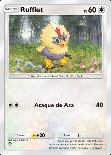 Rufflet #204 · Mega Ascensão (B1)