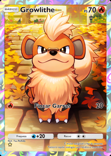 Growlithe #230 · Mega Ascensão (B1)