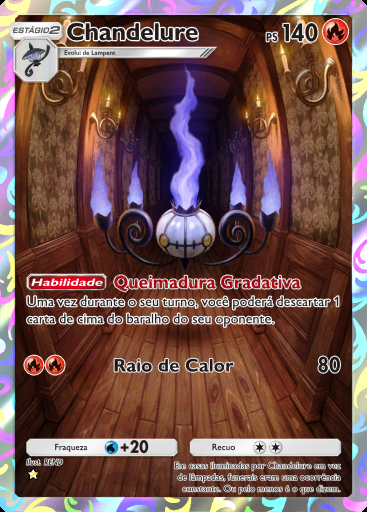Chandelure #231 · Mega Ascensão (B1)