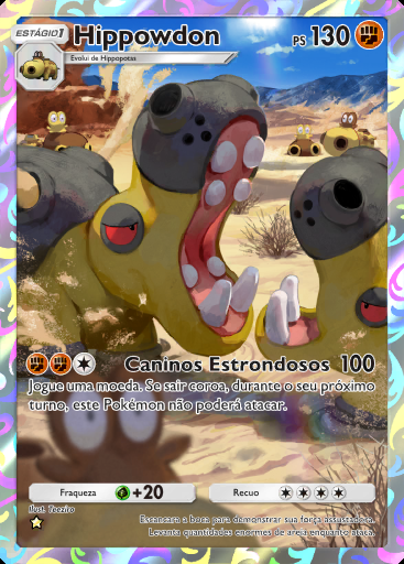 Hippowdon #241 · Mega Ascensão (B1)
