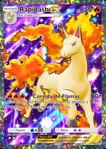 Rapidash ex #253 · Mega Ascensão (B1)