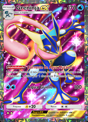 Greninja ex #256 · Mega Ascensão (B1)