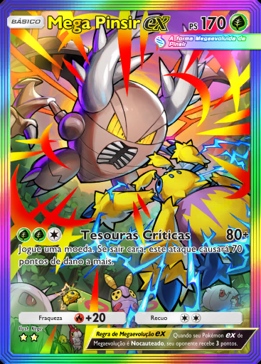 Mega Pinsir ex #272 · Mega Ascensão (B1)