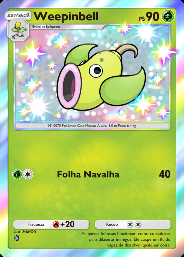 Weepinbell #288 · Mega Ascensão (B1)