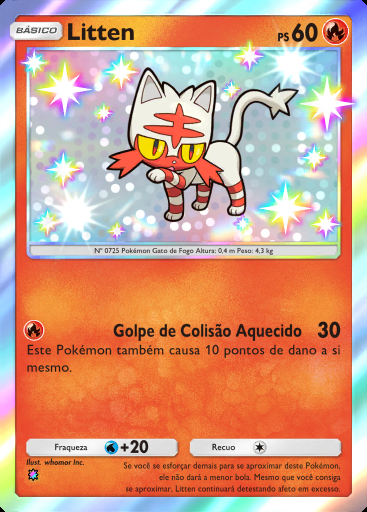 Litten #293 · Mega Ascensão (B1)