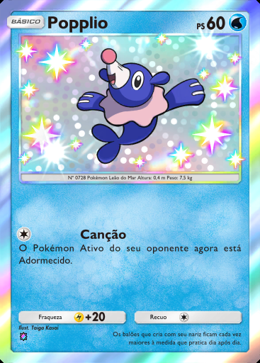 Popplio #300 · Mega Ascensão (B1)