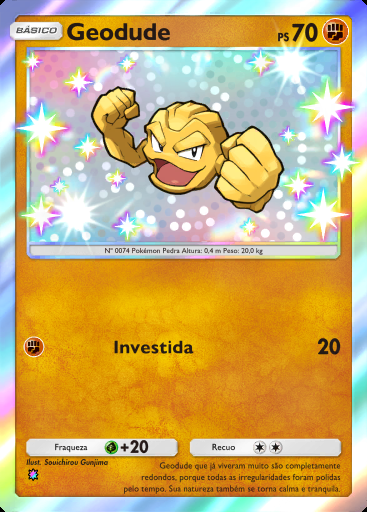 Geodude #307 · Mega Ascensão (B1)