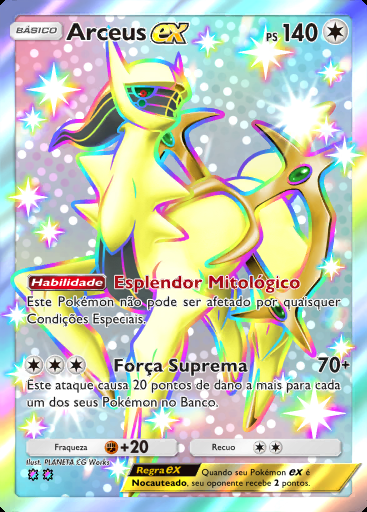Arceus ex #328 · Mega Ascensão (B1)