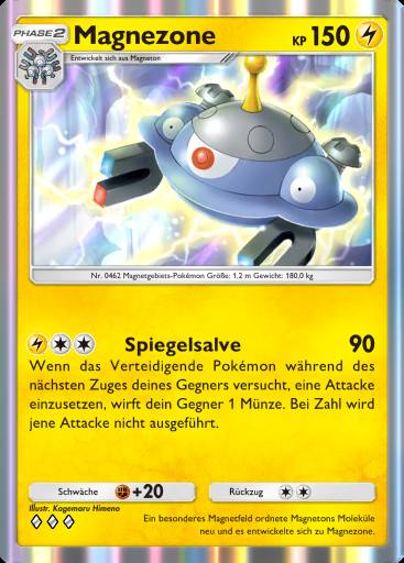 Magnezone #026 · Feuerrote Flammen (B1a)