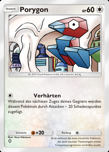 Porygon #056 · Feuerrote Flammen (B1a)