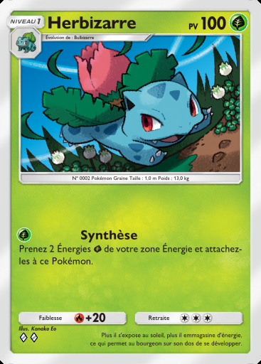 Herbizarre #002 · Embrasement Écarlate (B1a)