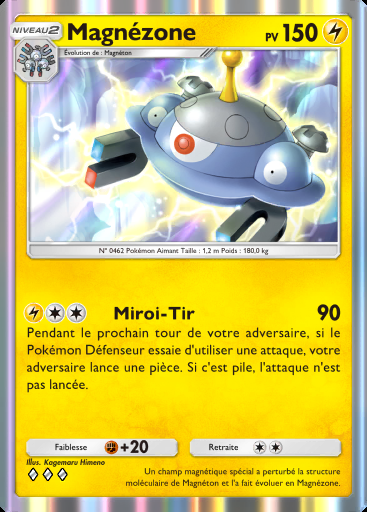 Magnézone #026 · Embrasement Écarlate (B1a)