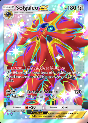 Solgaleo-ex #101 · Embrasement Écarlate (B1a)