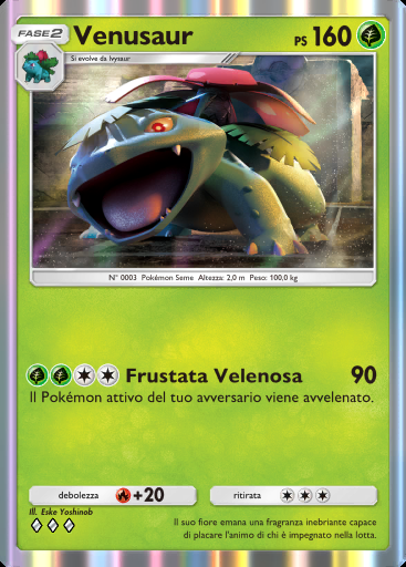 Venusaur #003 · Fiamme Cremisi (B1a)