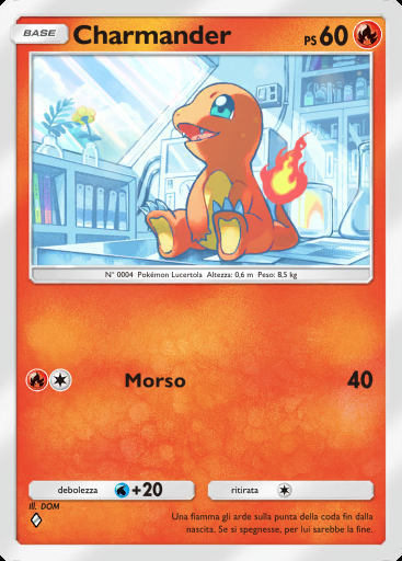 Charmander #011 · Fiamme Cremisi (B1a)