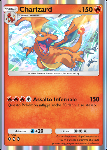 Charizard #013 · Fiamme Cremisi (B1a)