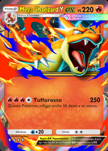 Mega Charizard Y-ex #014 · Fiamme Cremisi (B1a)
