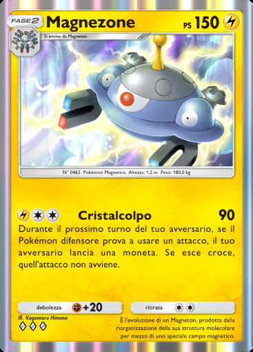 Magnezone #026 · Fiamme Cremisi (B1a)