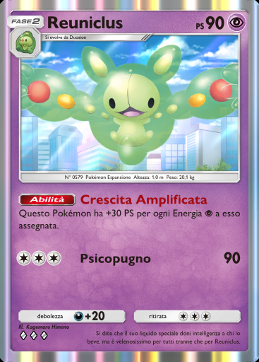 Reuniclus #034 · Fiamme Cremisi (B1a)