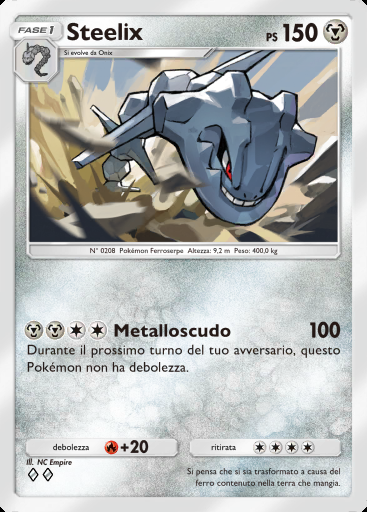 Steelix #051 · Fiamme Cremisi (B1a)