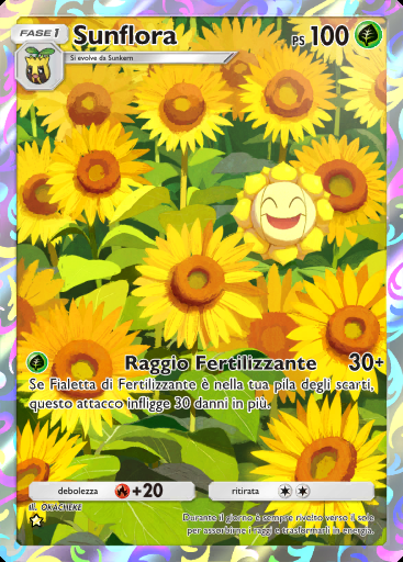 Sunflora #071 · Fiamme Cremisi (B1a)
