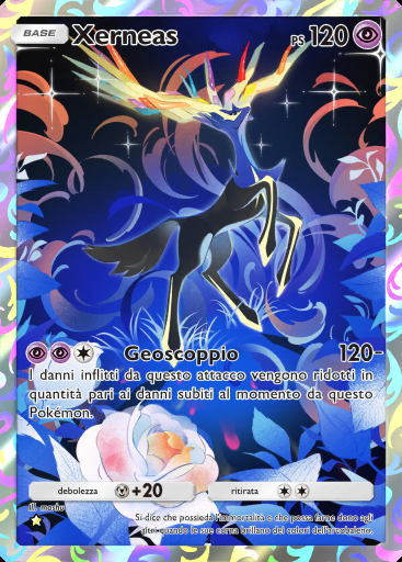Xerneas #073 · Fiamme Cremisi (B1a)