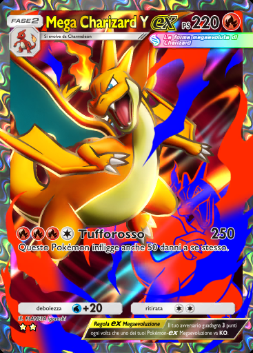 Mega Charizard Y-ex #077 · Fiamme Cremisi (B1a)