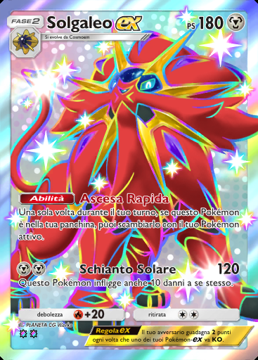Solgaleo-ex #101 · Fiamme Cremisi (B1a)