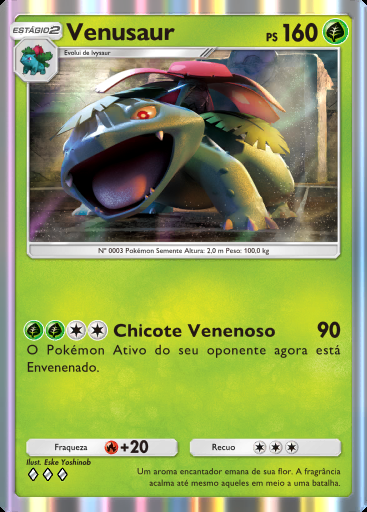 Venusaur #003 · Chama Carmesim (B1a)