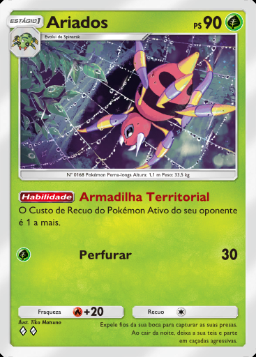 Ariados #006 · Chama Carmesim (B1a)
