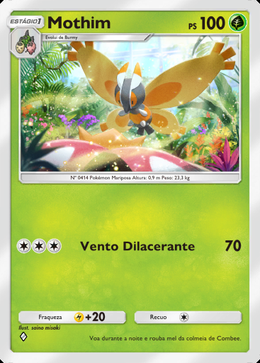 Mothim #010 · Chama Carmesim (B1a)