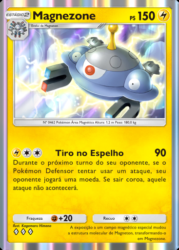 Magnezone #026 · Chama Carmesim (B1a)