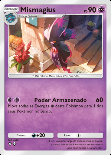Mismagius #031 · Chama Carmesim (B1a)