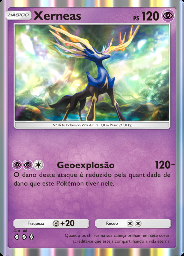 Xerneas #037 · Chama Carmesim (B1a)